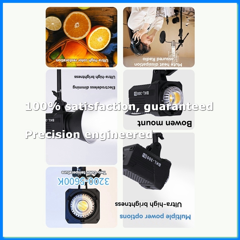 Outdoor Lighting Wireless - ไฟวิดีโอ LED แบบไบ 300W, ไฟ LED