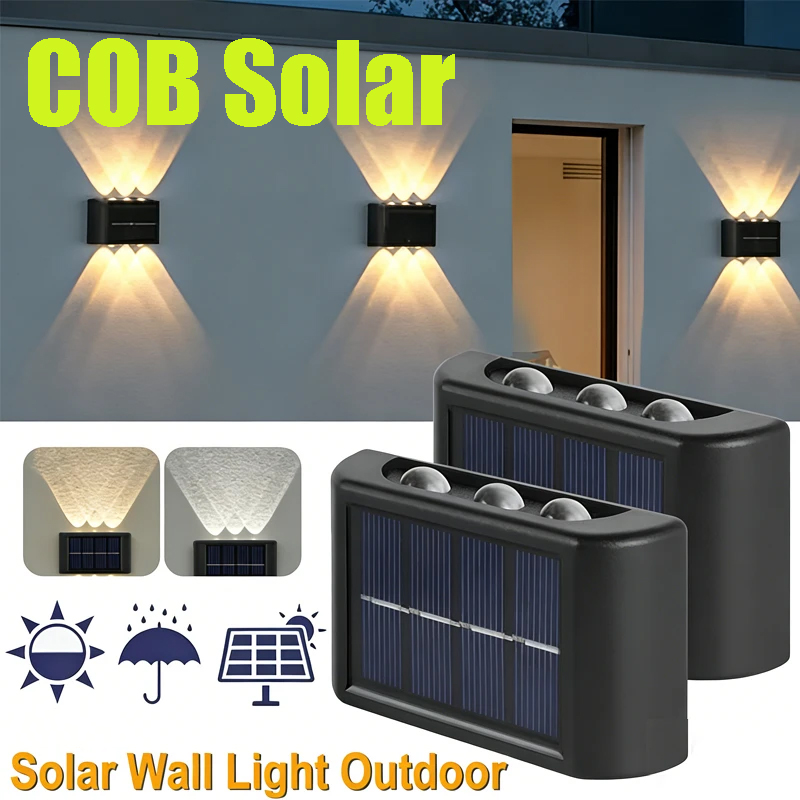 โคมไฟติดผนังพลังงานแสงอาทิตย์  - Outdoor Lighting And Landscape บทวิจารณ์และราคา