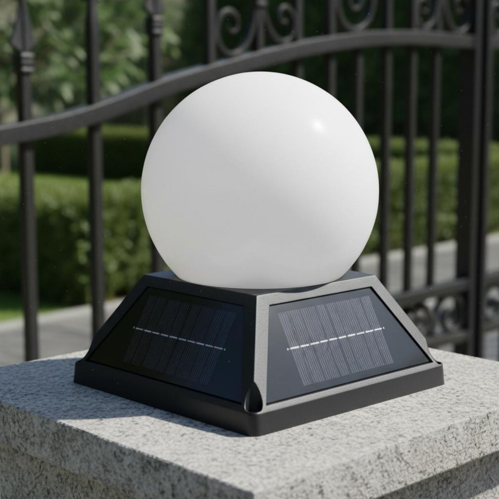 ไฟหัวเสาโซลาร์เซลล์ พร้อมรีโมท - Outdoor Lighting Wireless บทวิจารณ์และราคา