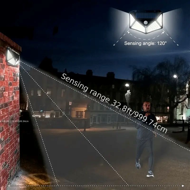 ไฟสวนโซลาร์เซลล์ 100LED สำหรับ - Outdoor Lighting Pathway บทวิจารณ์และราคา