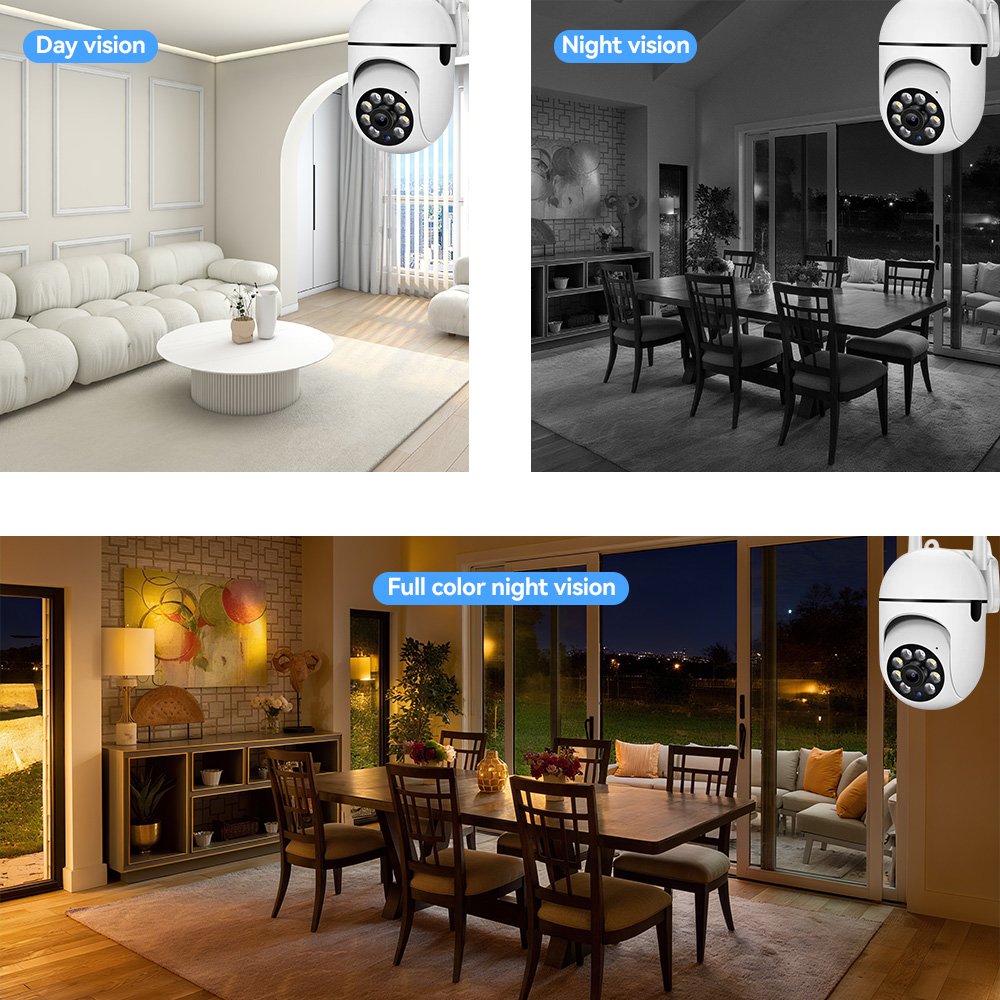 กล้องวงจรปิด IP 8MP 2.4G Wifi  - Outdoor Lighting Track บทวิจารณ์และราคา